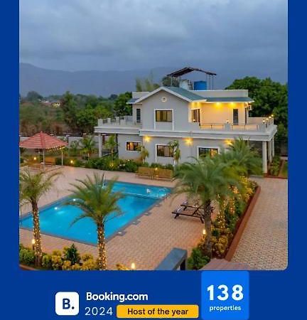 Ekostay Gold Palm Estate I Cricket Turf I Rain Dance I 2 Acre Property 카르자트 외부 사진