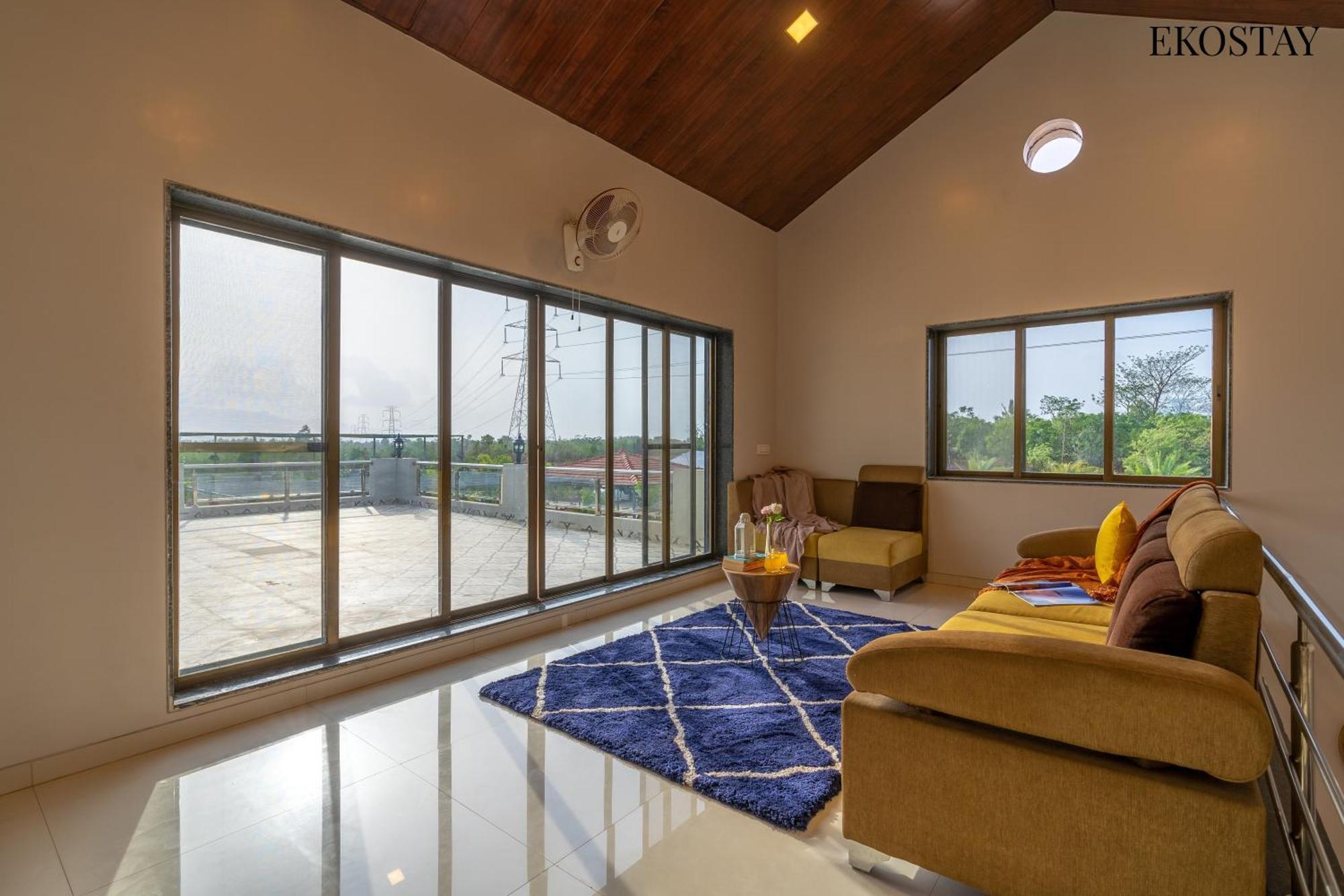 Ekostay Gold Palm Estate I Cricket Turf I Rain Dance I 2 Acre Property 카르자트 외부 사진