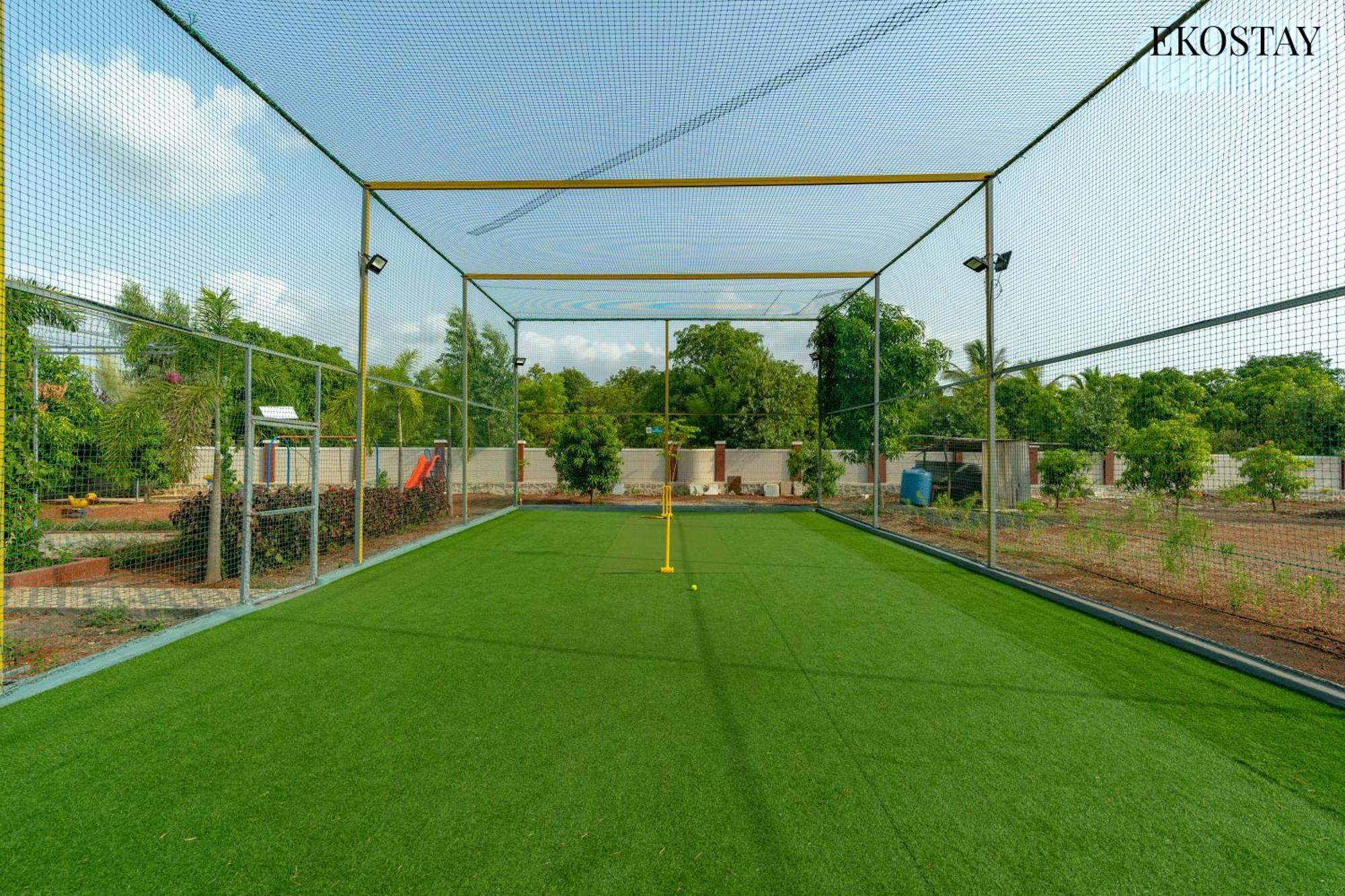 Ekostay Gold Palm Estate I Cricket Turf I Rain Dance I 2 Acre Property 카르자트 외부 사진