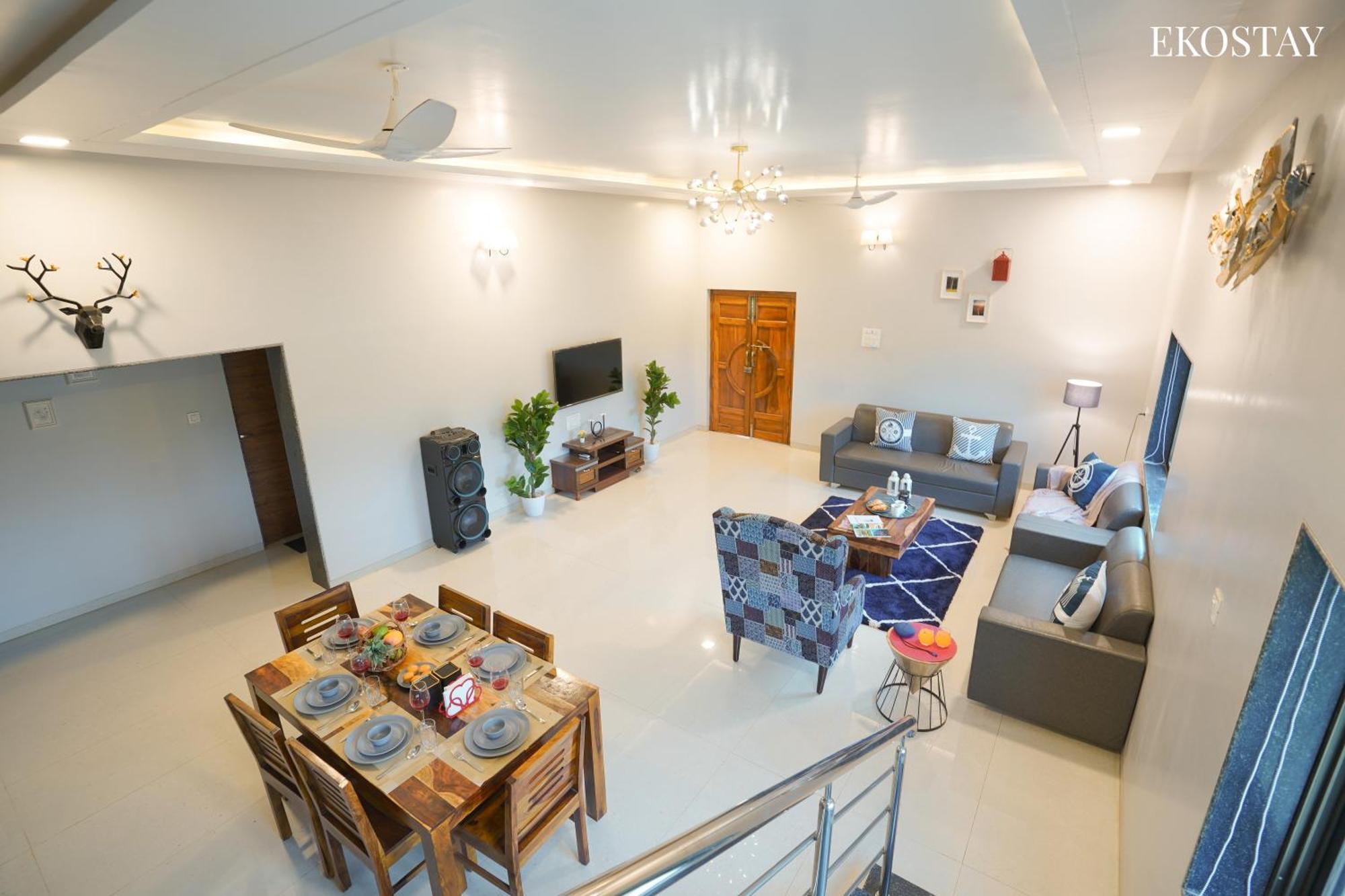 Ekostay Gold Palm Estate I Cricket Turf I Rain Dance I 2 Acre Property 카르자트 외부 사진